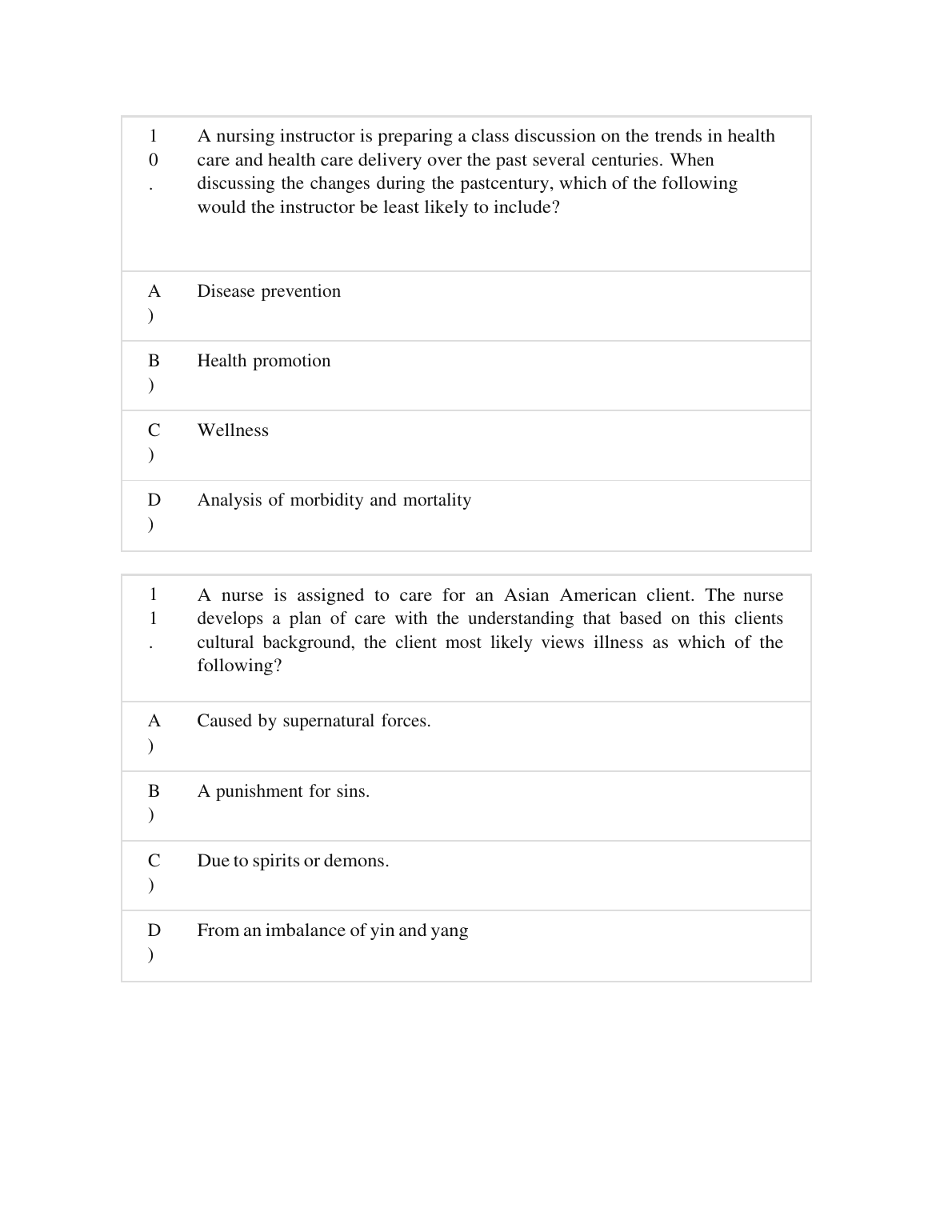 Maternity Nursing 5e Test Bank 2026/27