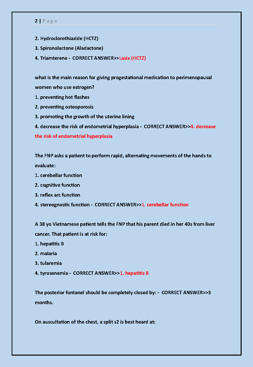 ANCC FNP Practice Exam 2026: 200 Qs & Answers