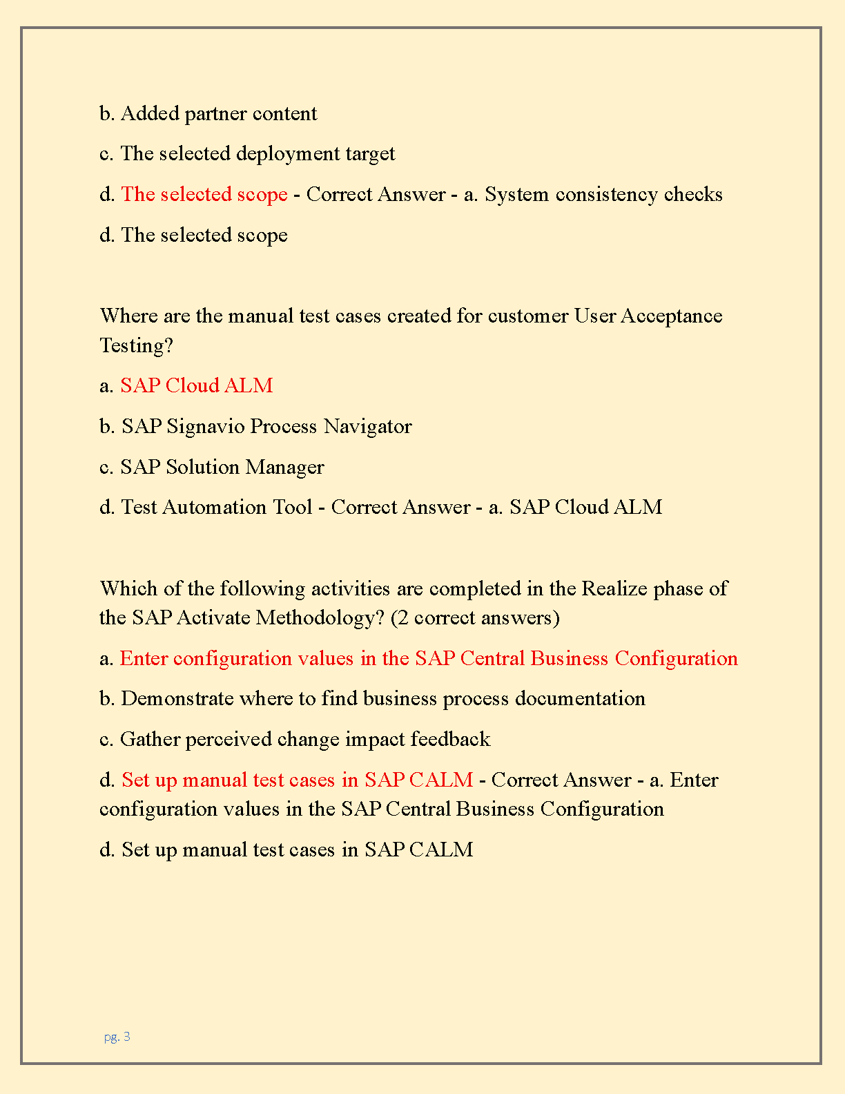 SAP C_CPE_15 Test Bank With Verified Answers 2026 IMG-3