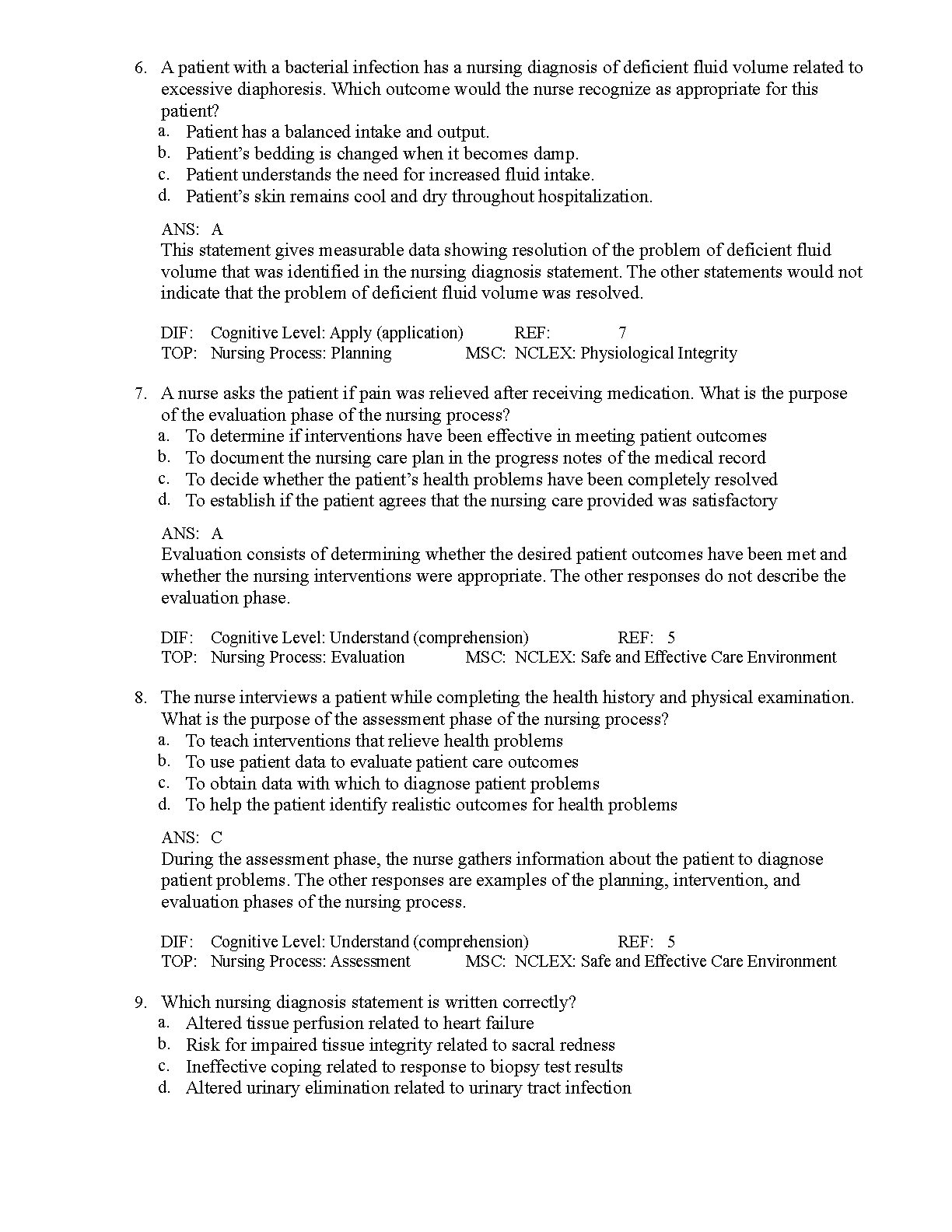 Medical-Surgical Nursing 10e Test Bank | Lewis IMG-3