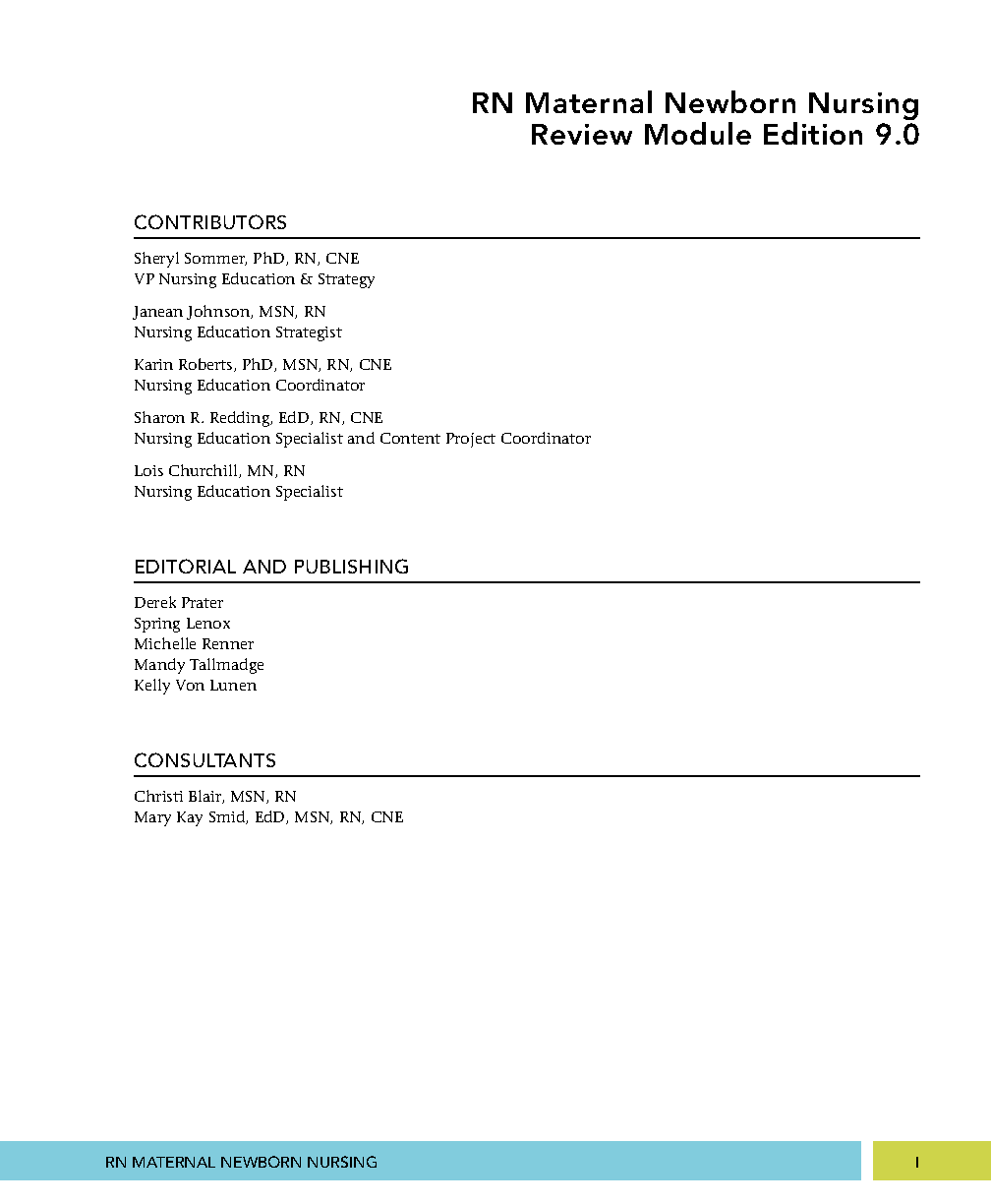 ATI RN Mat-Newb Study Guide 2026