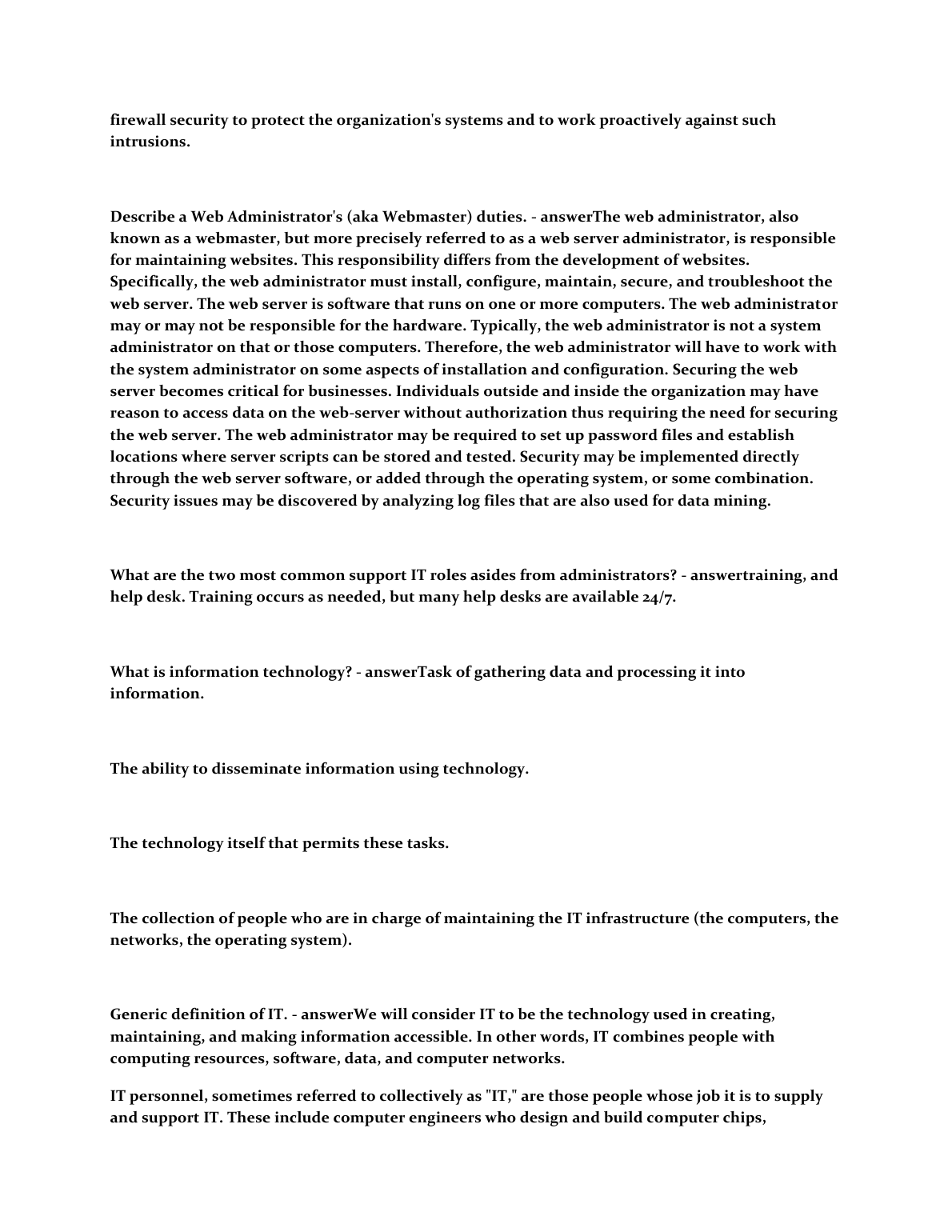 WGU C182 Intro to IT Questions & Answers Study Guide IMG-1
