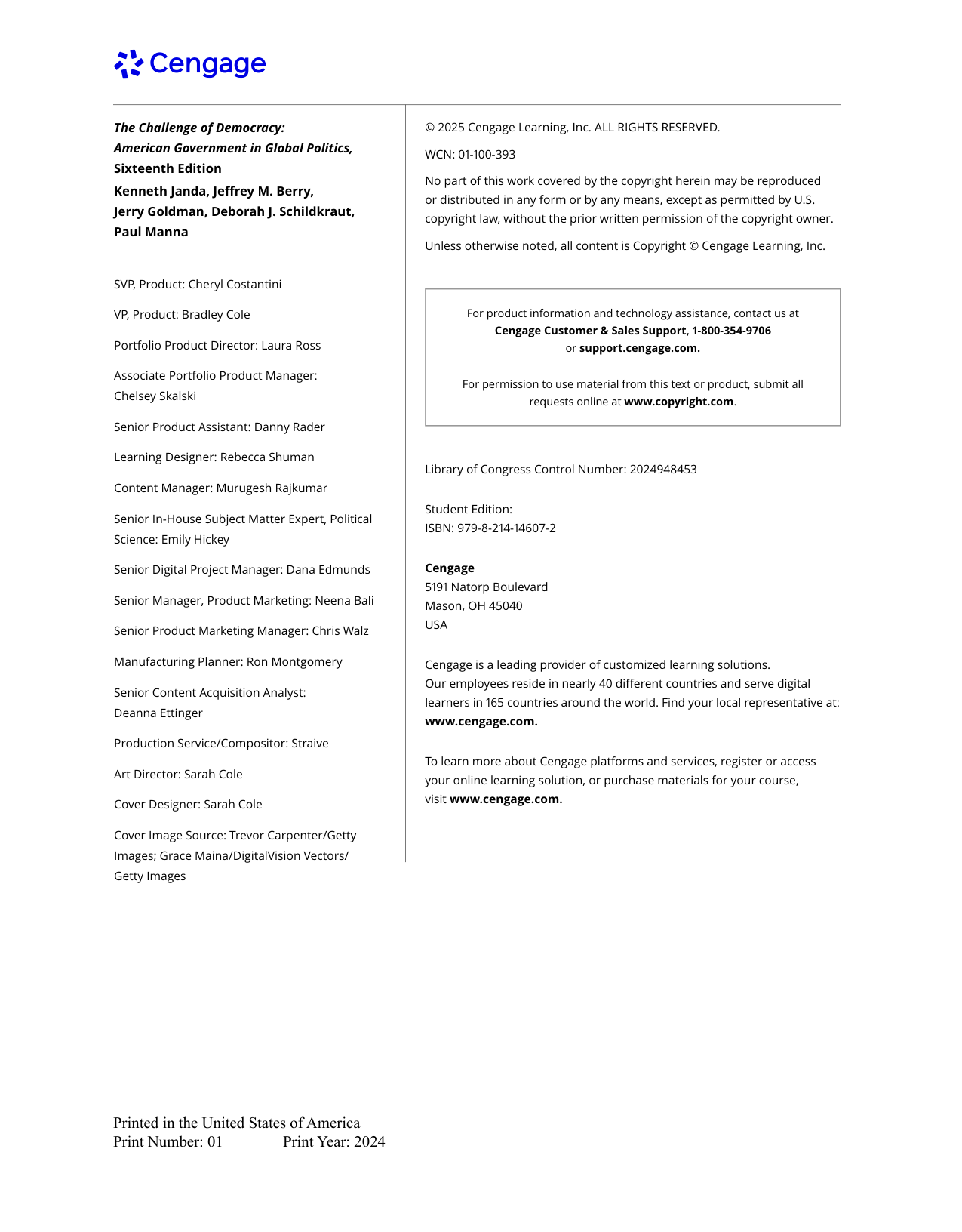 American Government in Global Politics, 16th Edition IMG-3