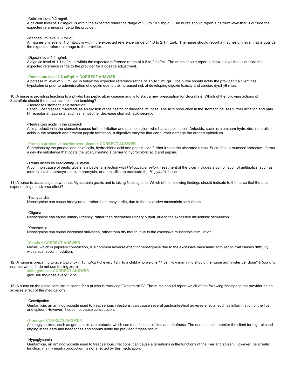 NR 601 ATI Pharmacology Exam Questions & Answers 2023 Edition IMG-1