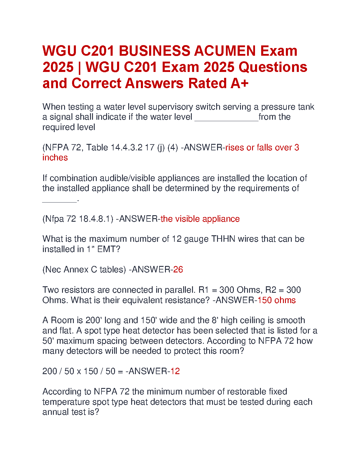WGU C201 Business Acumen Exam Guide IMG-1