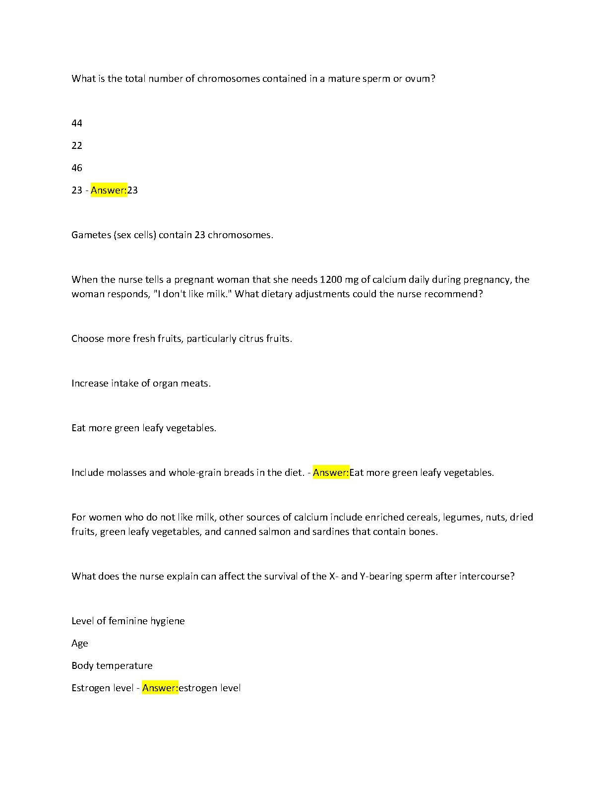 Nursing Exam Q&A 2026-27