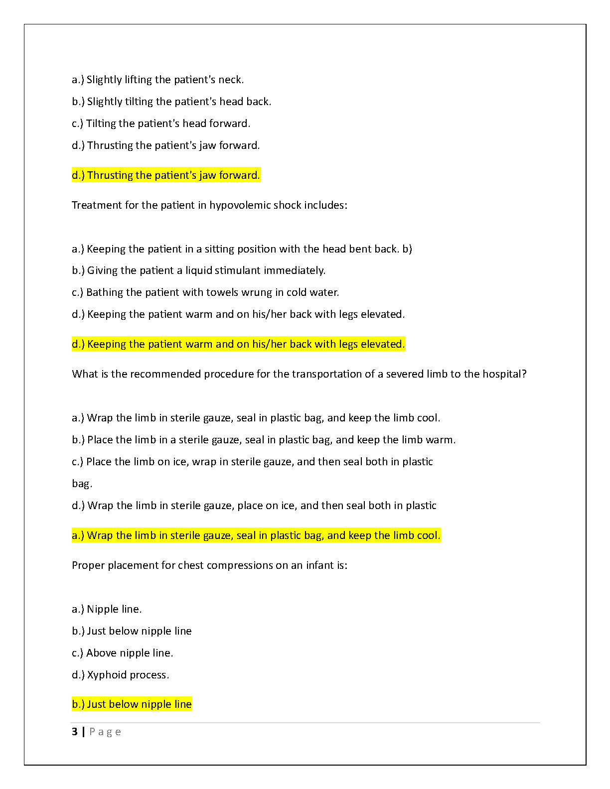 NY EMT Basic Exam Questions 2025 AAOS 12th Edition Study Guide IMG-3