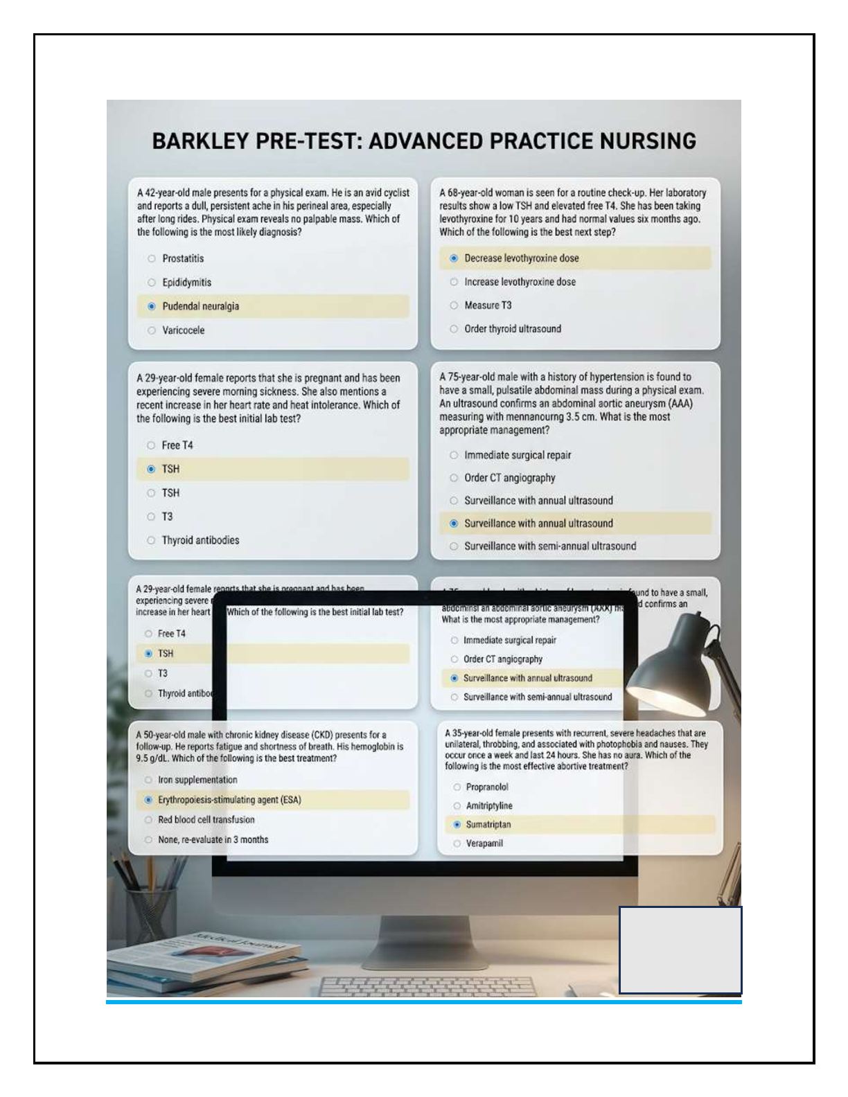 NRNP Barkley Pre Test 2026 2027 Study Guide with Answers and Rationales