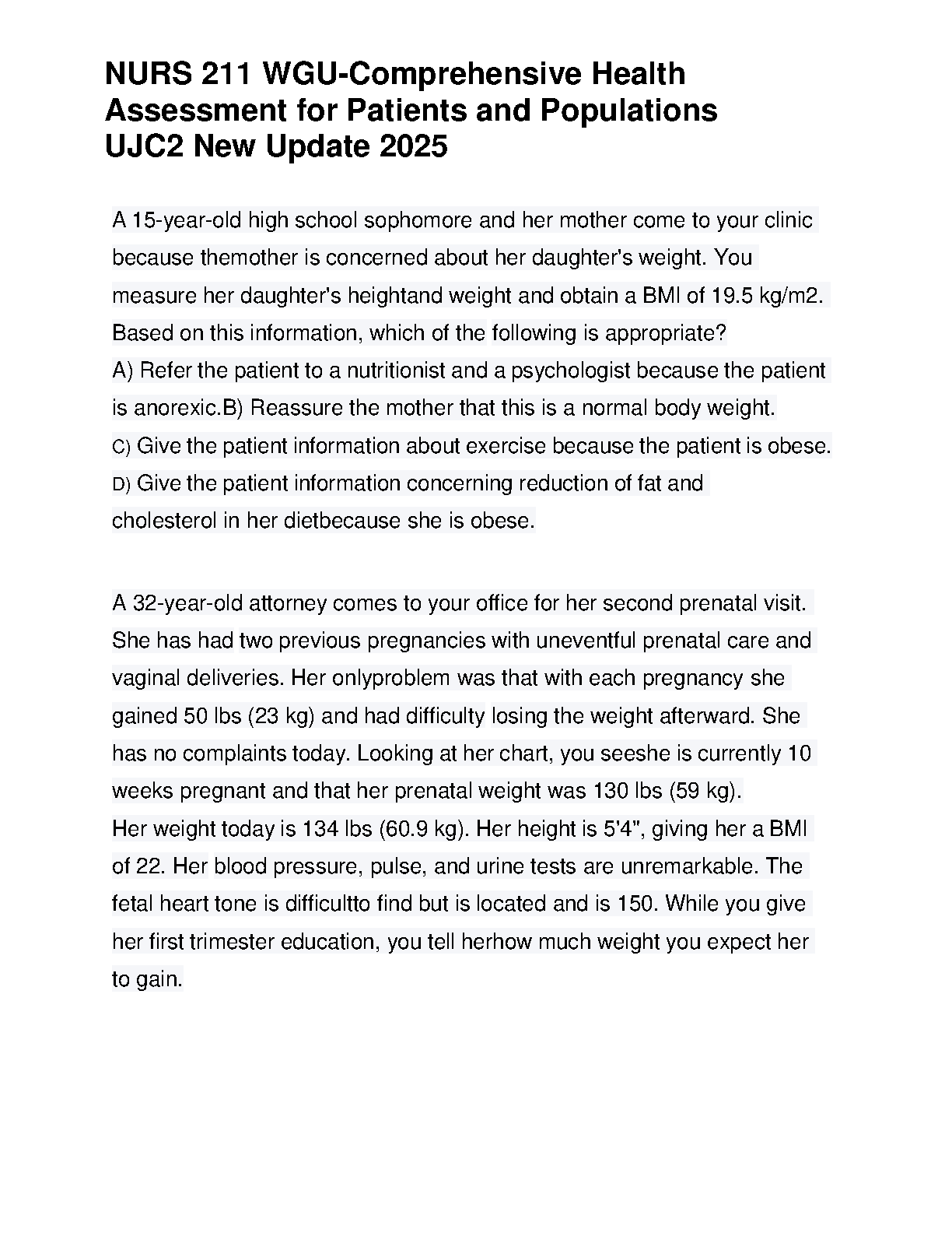 WGU NURS 211 Health Assessment 2025 Exam Prep Guide IMG-3