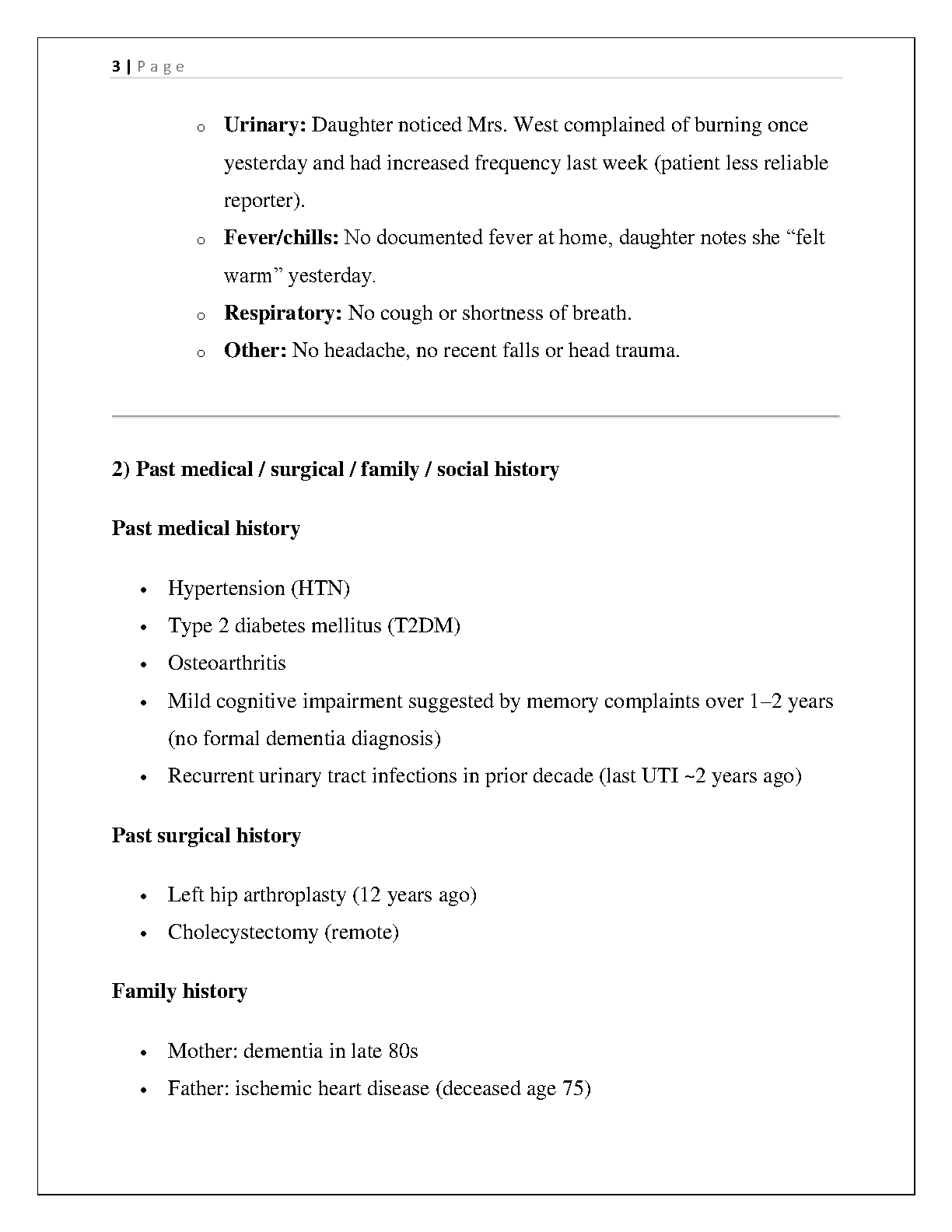 NR 601 Ella West iHuman Case Study and SOAP Note Guide IMG-3