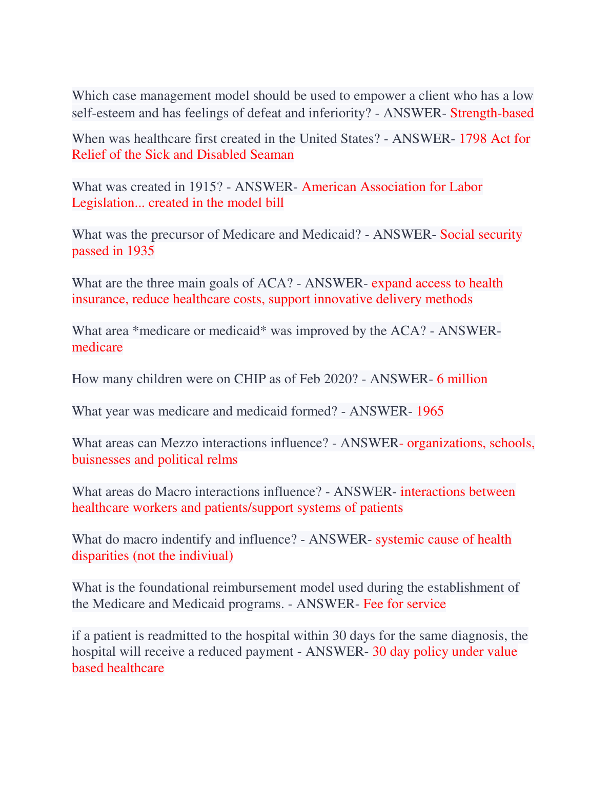 WGU D050 History of Healthcare in America Exam Prep IMG-1