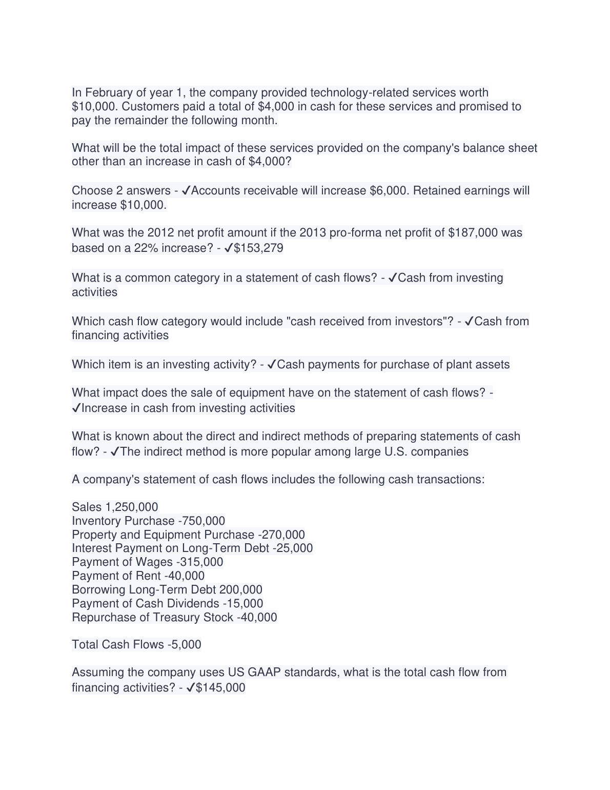 WGU C213 PVAC Accounting Pre-Assessment Study Guide 2024/25