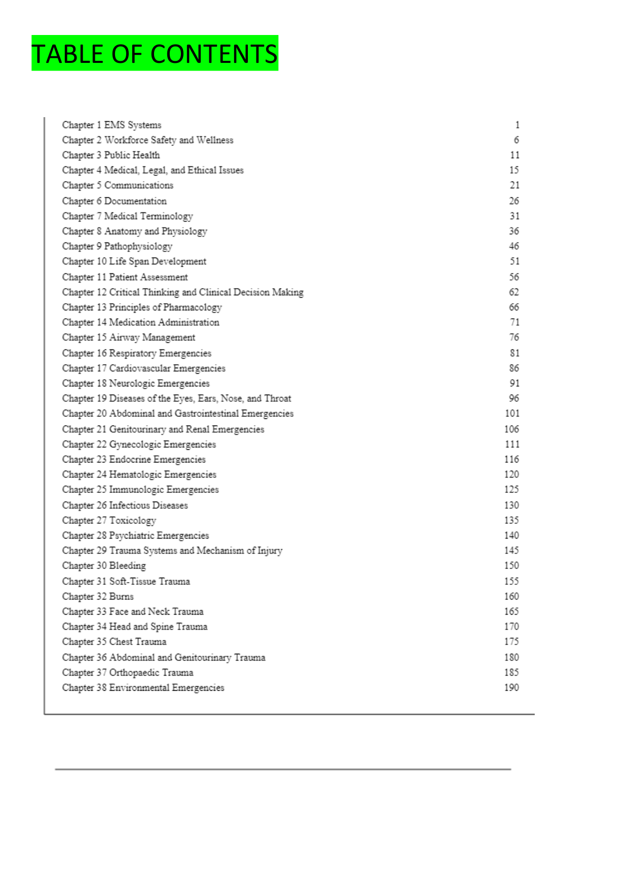 Nancy Caroline’s Emergency Care in the Streets, 9th Edition