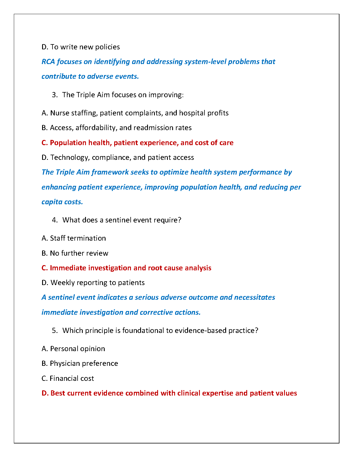 WGU C489 Final Exam Test Bank 2025/2026 with Verified Answers