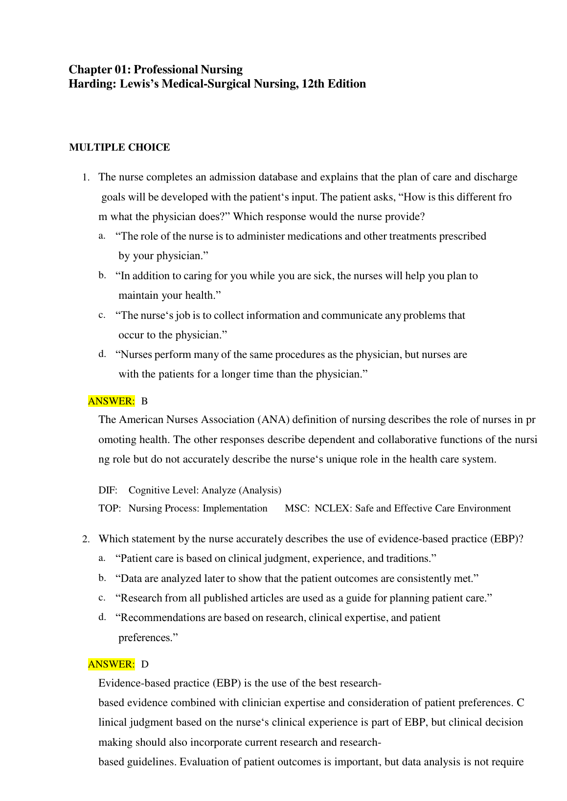Medical-Surgical Nursing 12e Test Bank Lewis Chapter Wise Qs A IMG-1