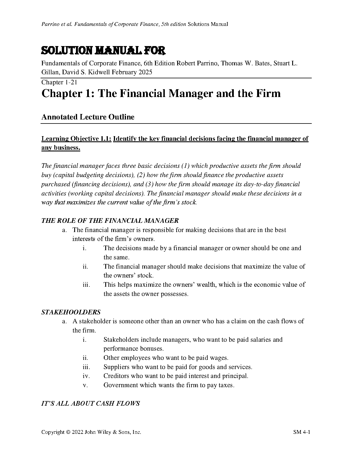 Fundamentals of Corporate Finance, 6th Edition IMG-1