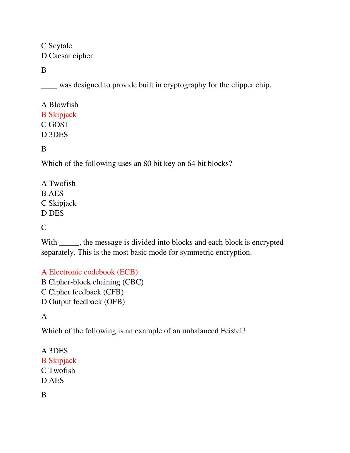 WGU C839 Exam Prep: 100 Real Questions and Correct Answers