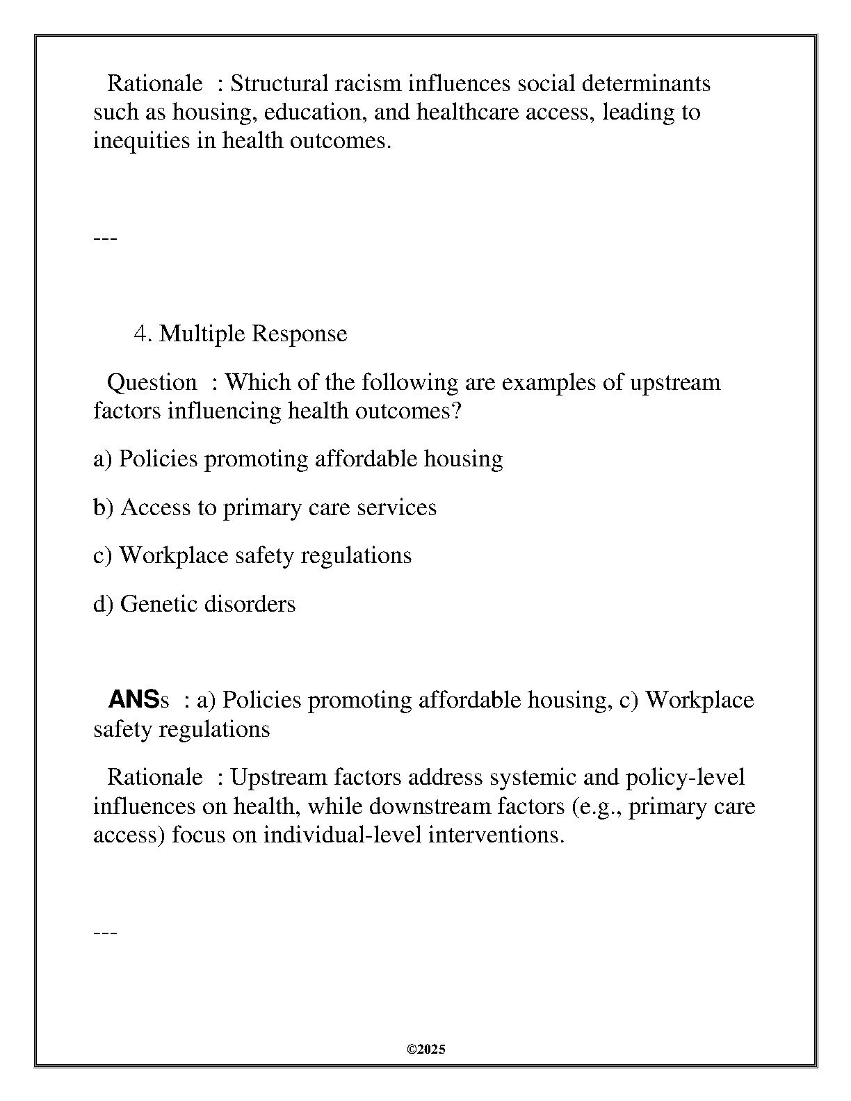 WGU HLTH 3540 Health Equity Study Guide 2024-25 IMG-3