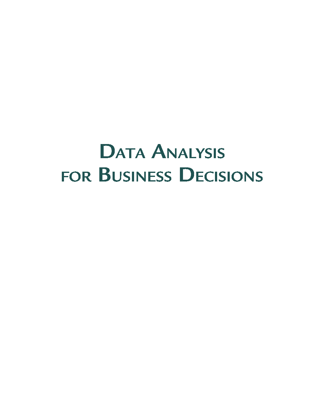 Fortino Data Analysis Test Bank & Solutions 3rd Ed