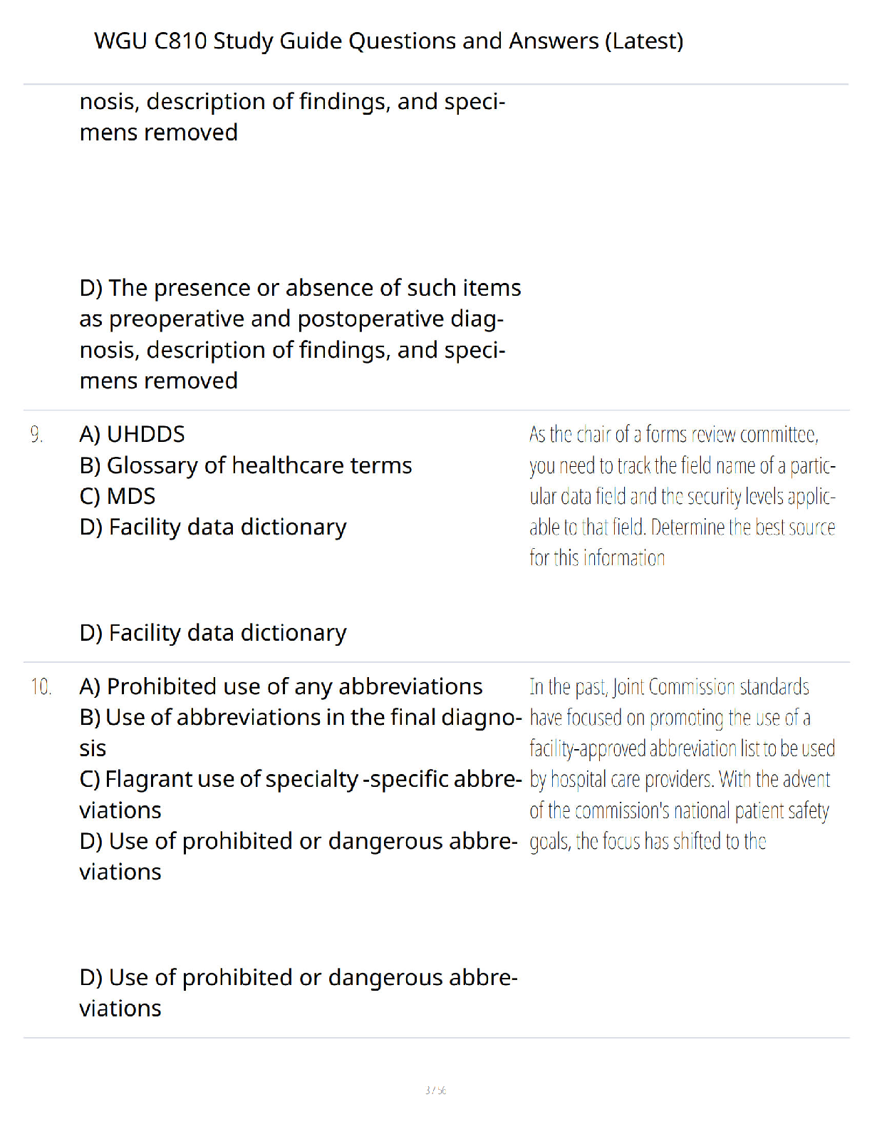 WGU C810 Data Management Study Guide 2026/27 Exam Prep IMG-3