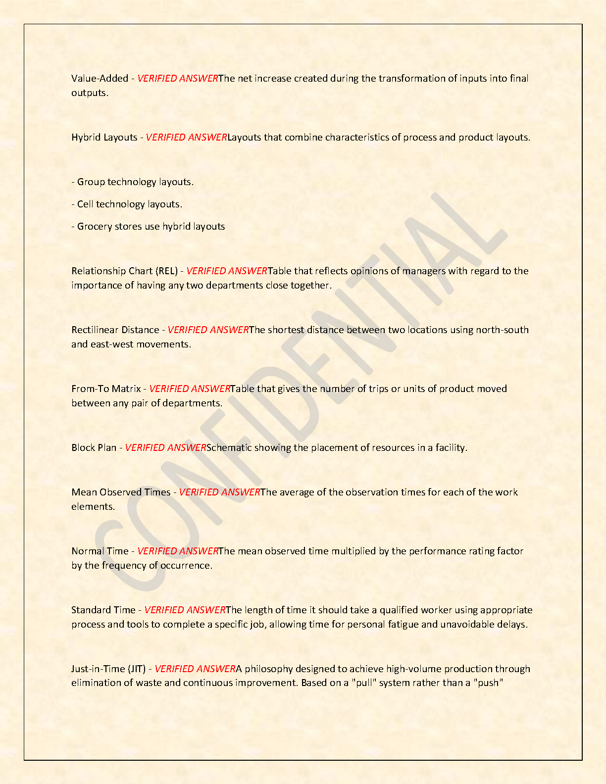 WGU C215 Ops Mgmt Final Study Guide 2025-26 with Verified Answers IMG-3