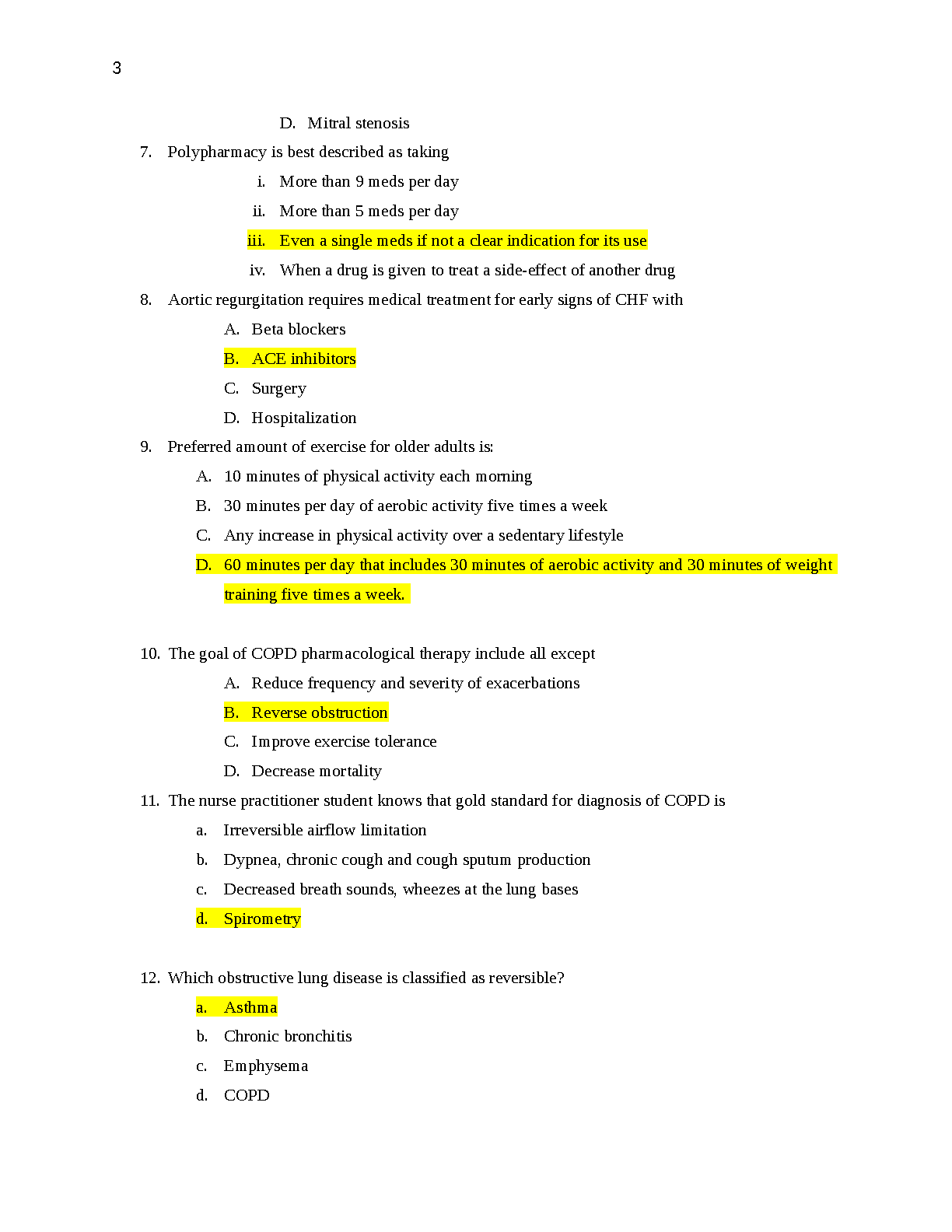 NR 601 Week 2 Quiz Solutions Chamberlain Nursing 2024 IMG-3