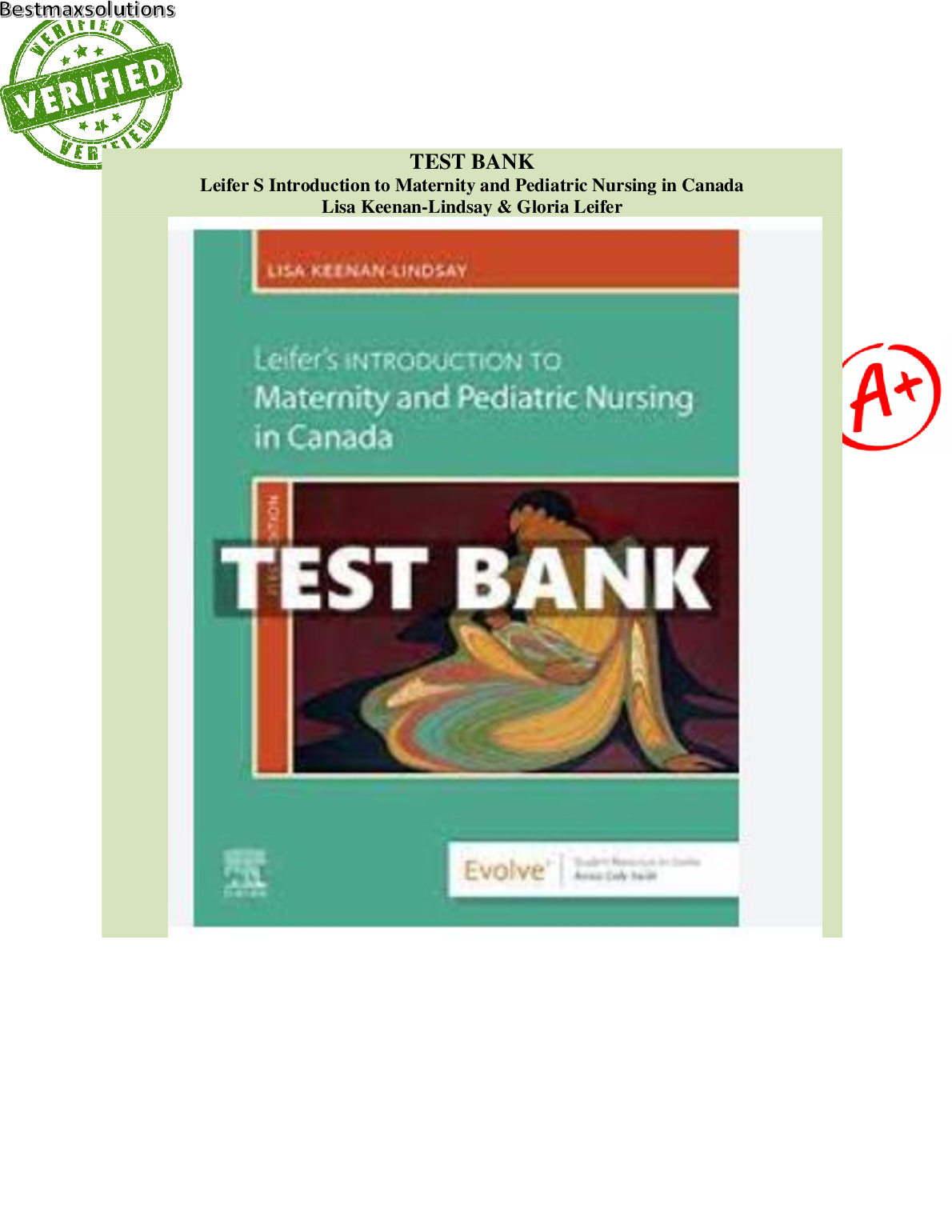Maternity and Pediatric Nursing Test Bank 2026/2027