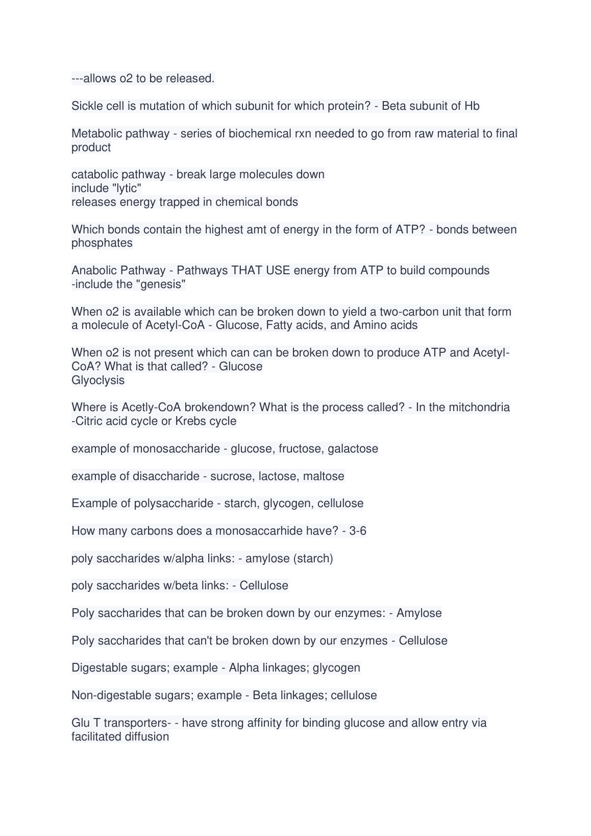 WGU Biochemistry OA Review Questions and Answers 2024/2025 IMG-1