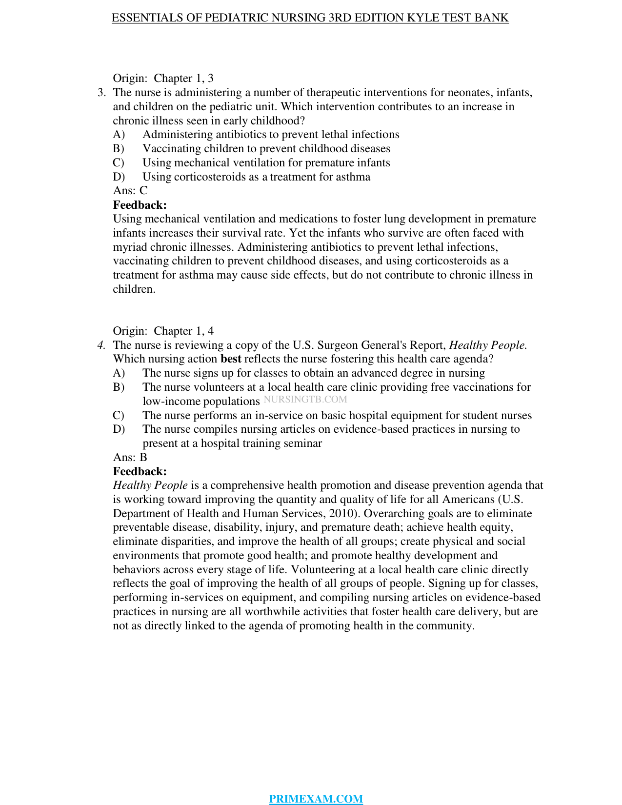 Essentials of Pediatric Nursing 3rd Edition TEST BANK IMG-3