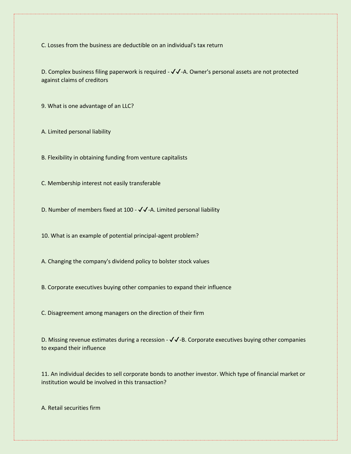 WGU C708 Principles of Finance Qs & Answers IMG-1