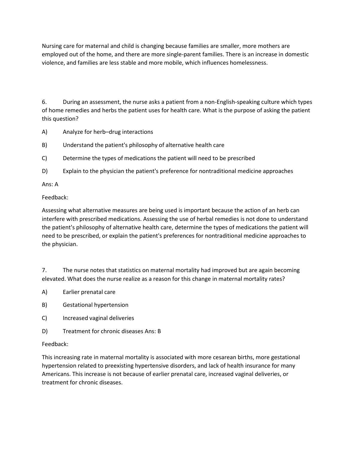 Maternal Child Health Nursing 8e Study Guide 2026/27