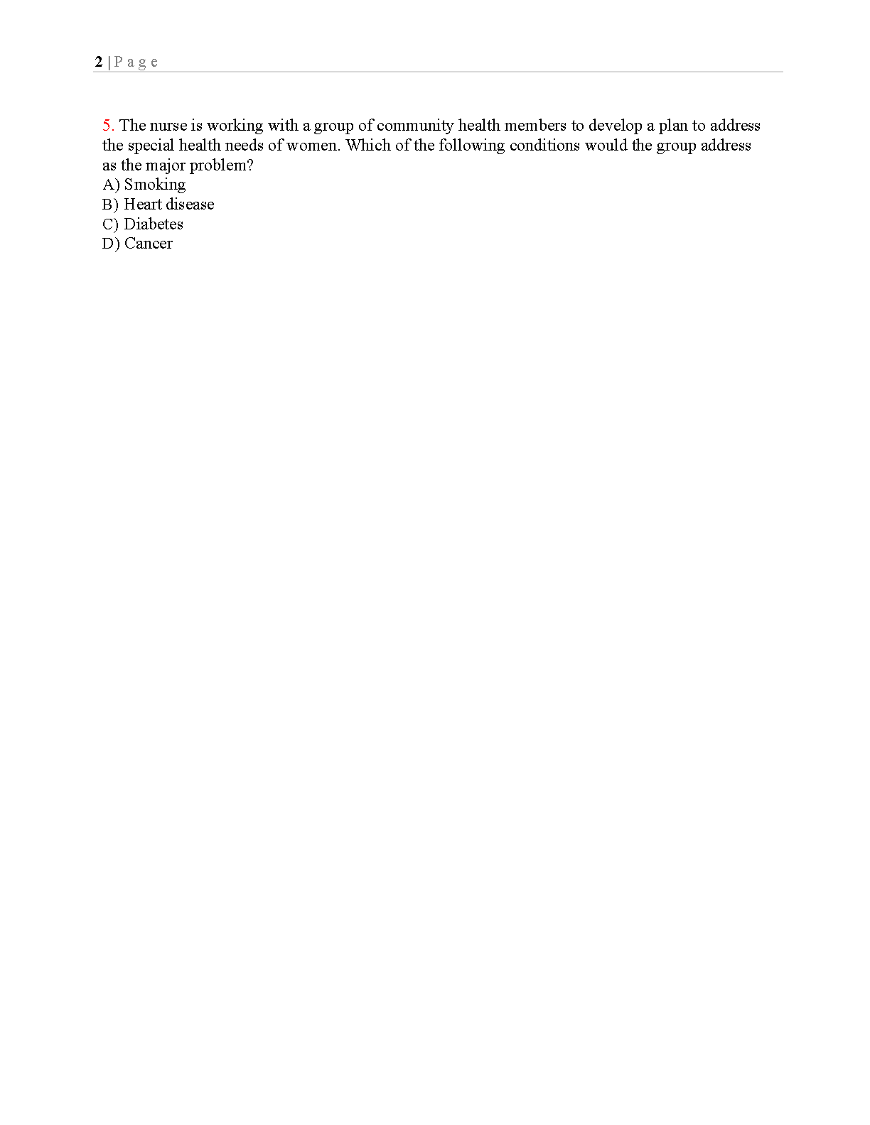 Maternity & Pediatric Nursing Test Bank 2026/27