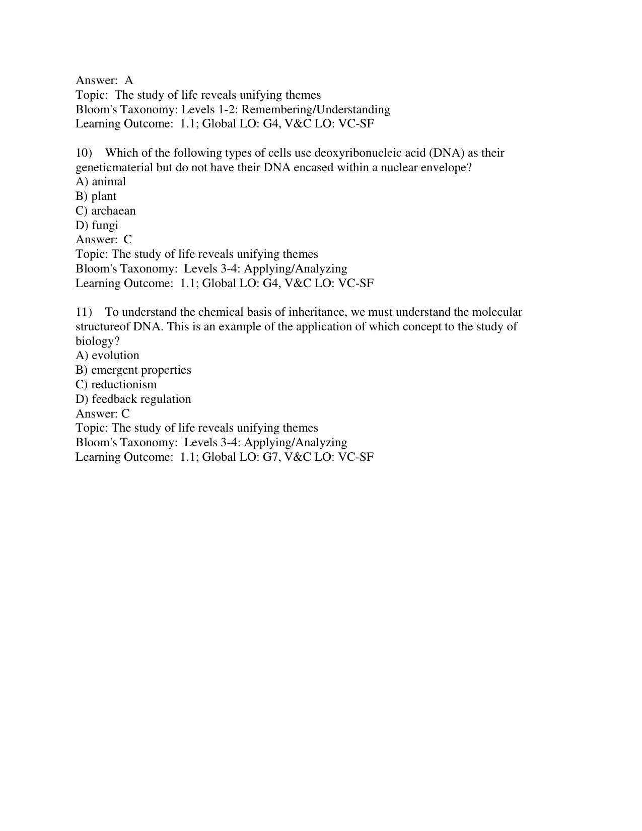 Campbell Biology 13th Edition TEST BANK IMG-3
