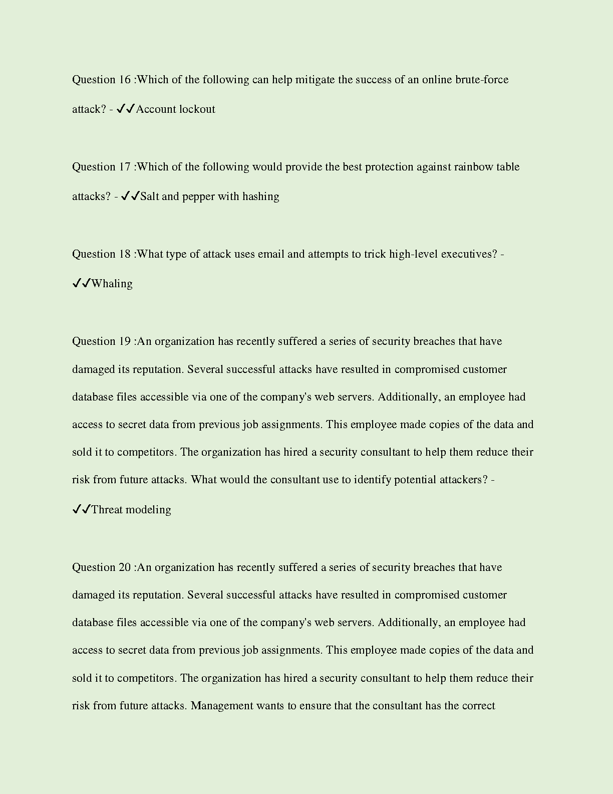 WGU C795 Cybersecurity Mgmt II Study Guide 2024/2025 IMG-3