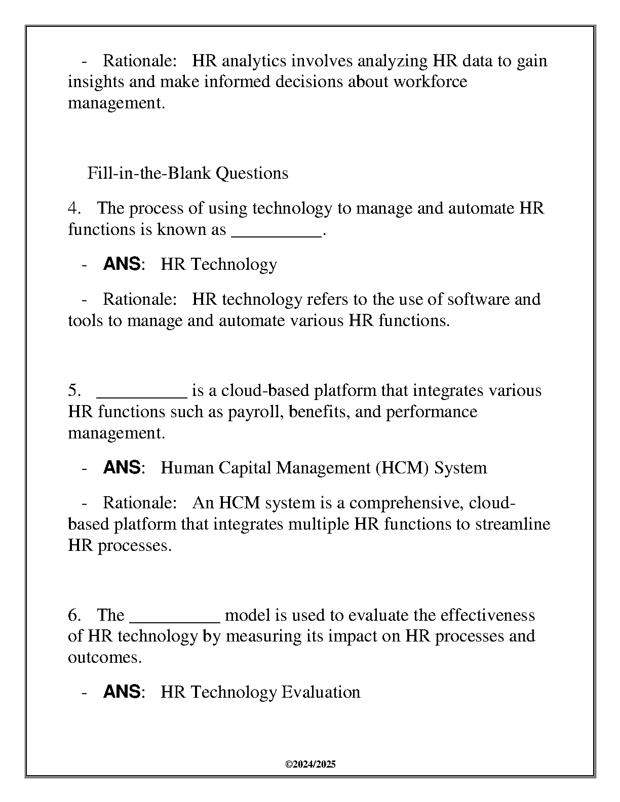WGU HRM 3540 HR Tech Final Q&A 2025 Study Guide IMG-3