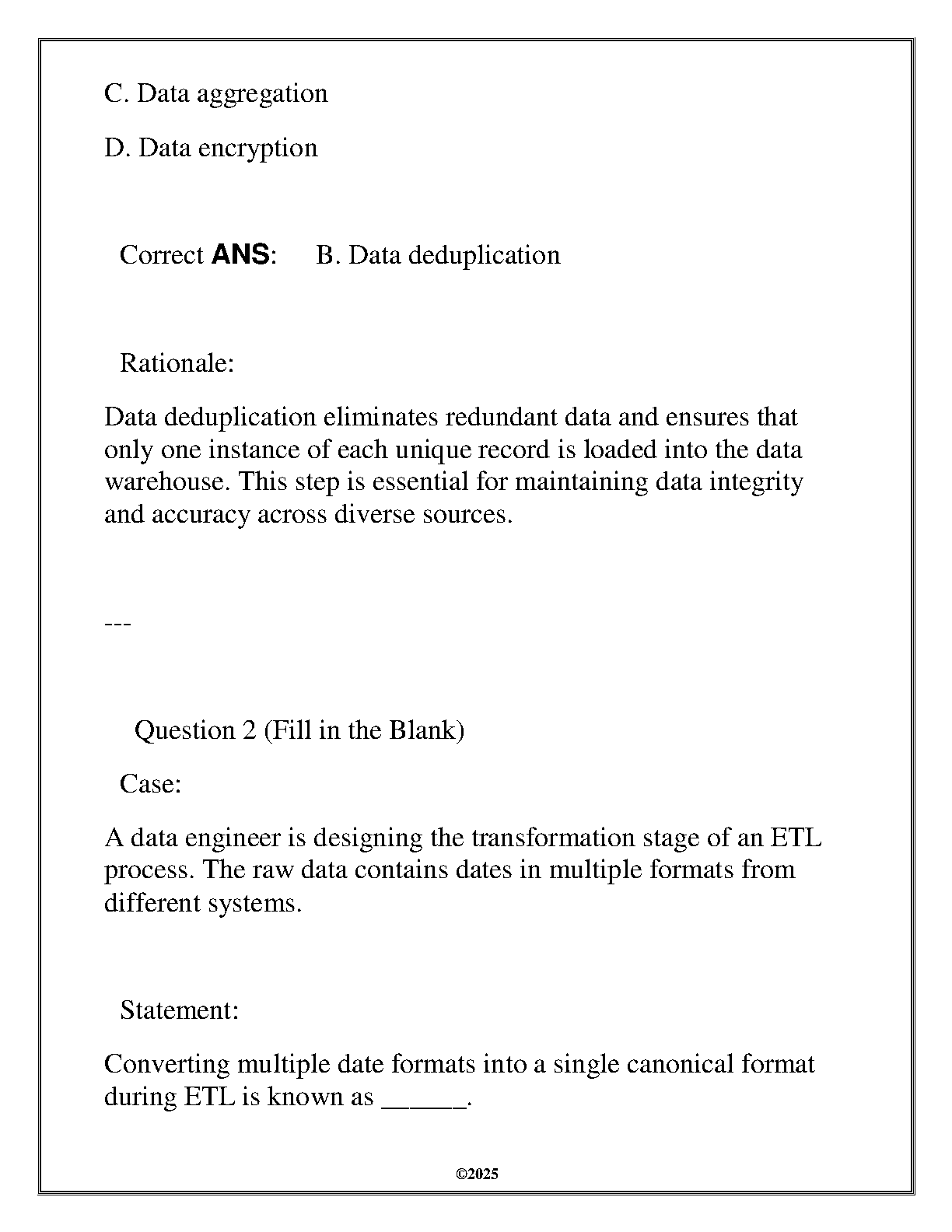 ITEC 2117 Final Exam Answers WGU Data Mgmt Apps 2025