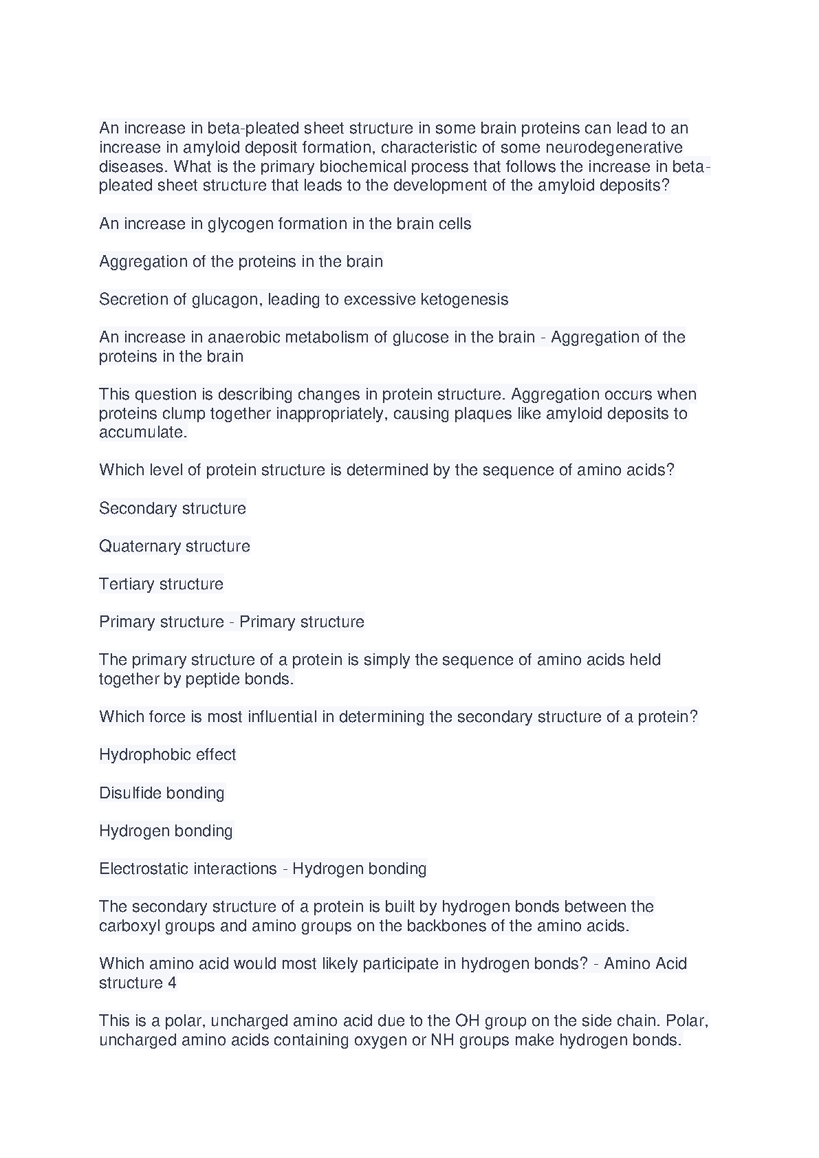 WGU C785 Biochemistry Exam Qs A 2024-2025 Guide