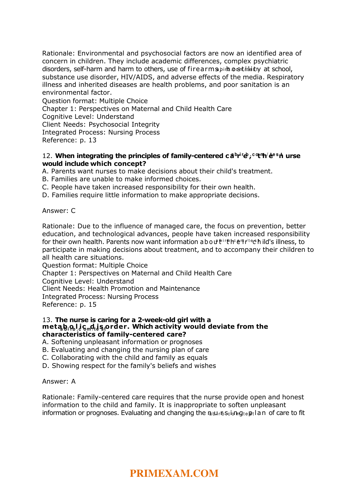 Maternity and Pediatrics Nursing 4e Test Bank 2026/27 IMG-3