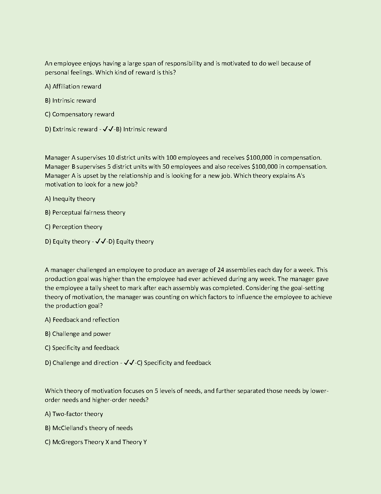 WGU C715 Practice Test Questions and Answers 2024
