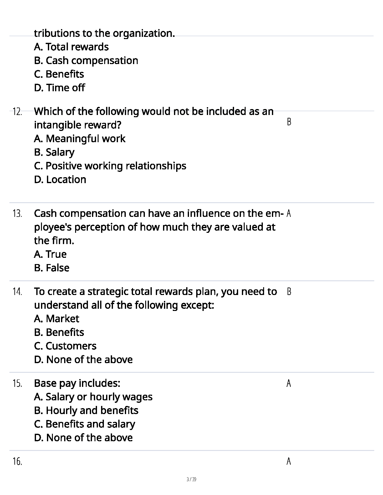 WGU C236 Comp and Benefits Study Guide 2025/26 IMG-3