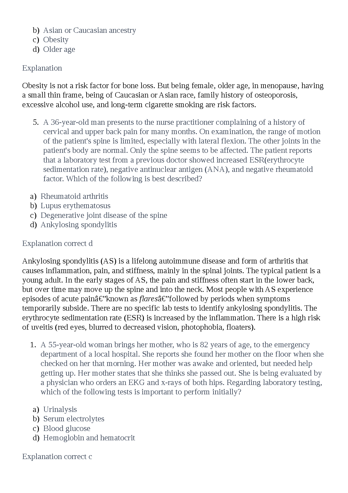 FNP Musculoskeletal Exam Prep 2026/27 | ANCC AANP Q&A Guide IMG-3