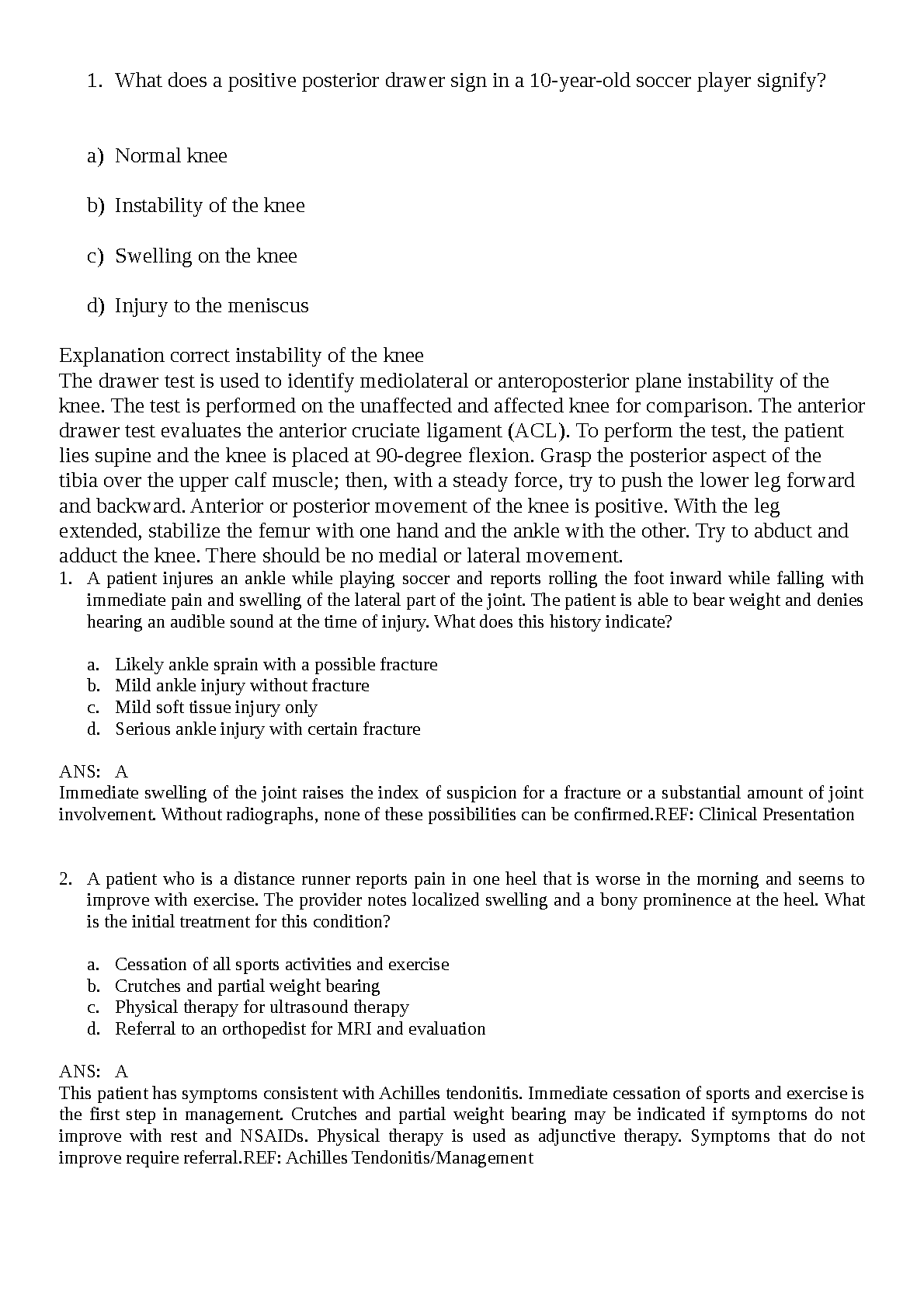 FNP Musculoskeletal Exam Prep 2026/27 | ANCC AANP Q&A Guide