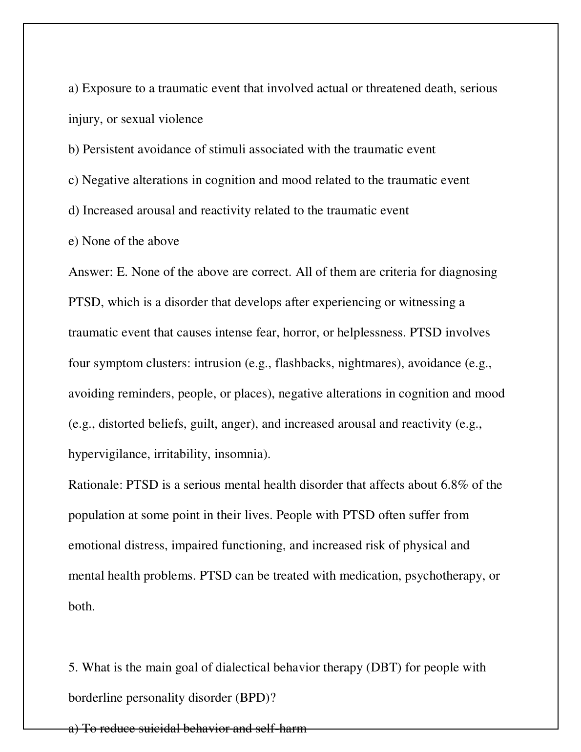 PMHNP-BC Test Bank 2026/27