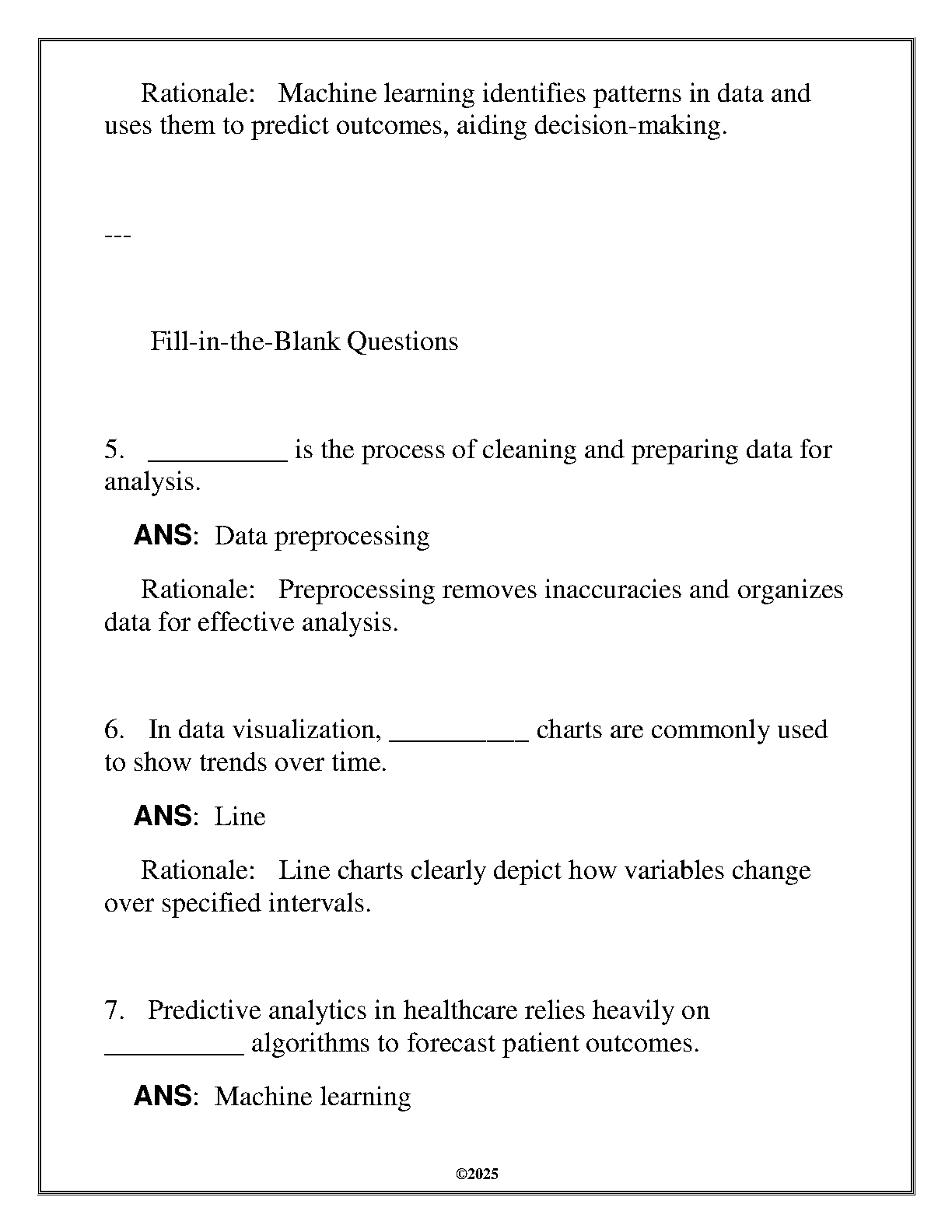 WGU C797 NURS 6701 Data Science Exam Prep Guide 2025 Q&A IMG-3