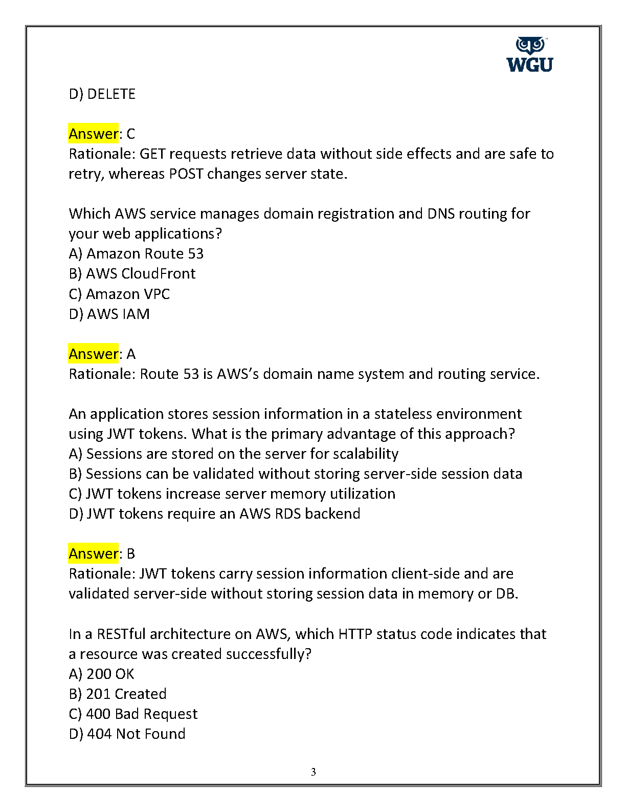 WGU D276 Web Dev Foundations 2026 Test Bank Answers IMG-3