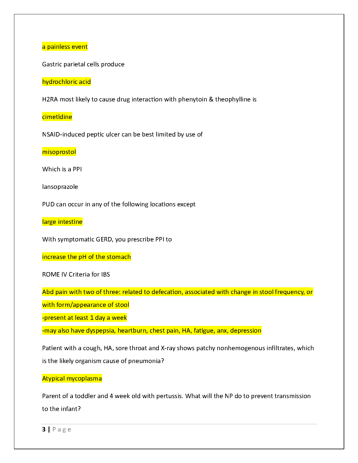 GCU FNP 652 Pediatrics Final Exam Guide 2026/2027 IMG-3