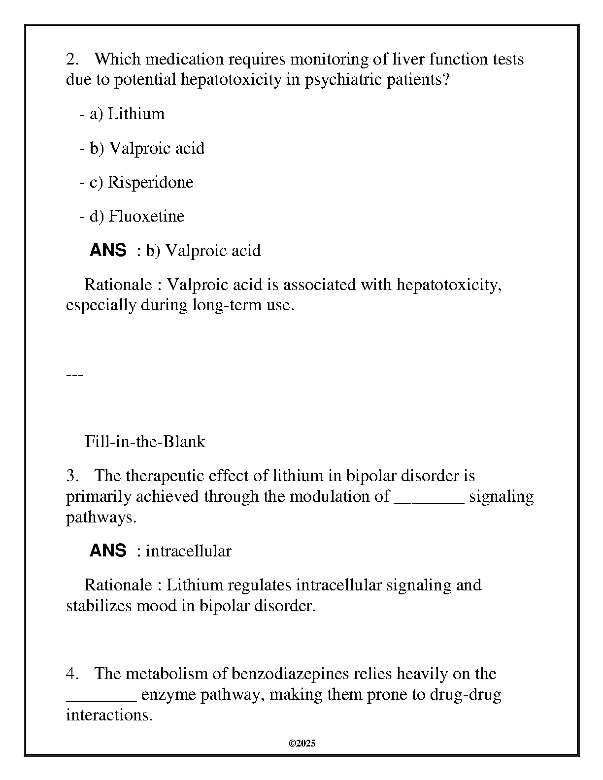 WGU NURS 6800 Advanced Pharmacology Exam Review 2025
