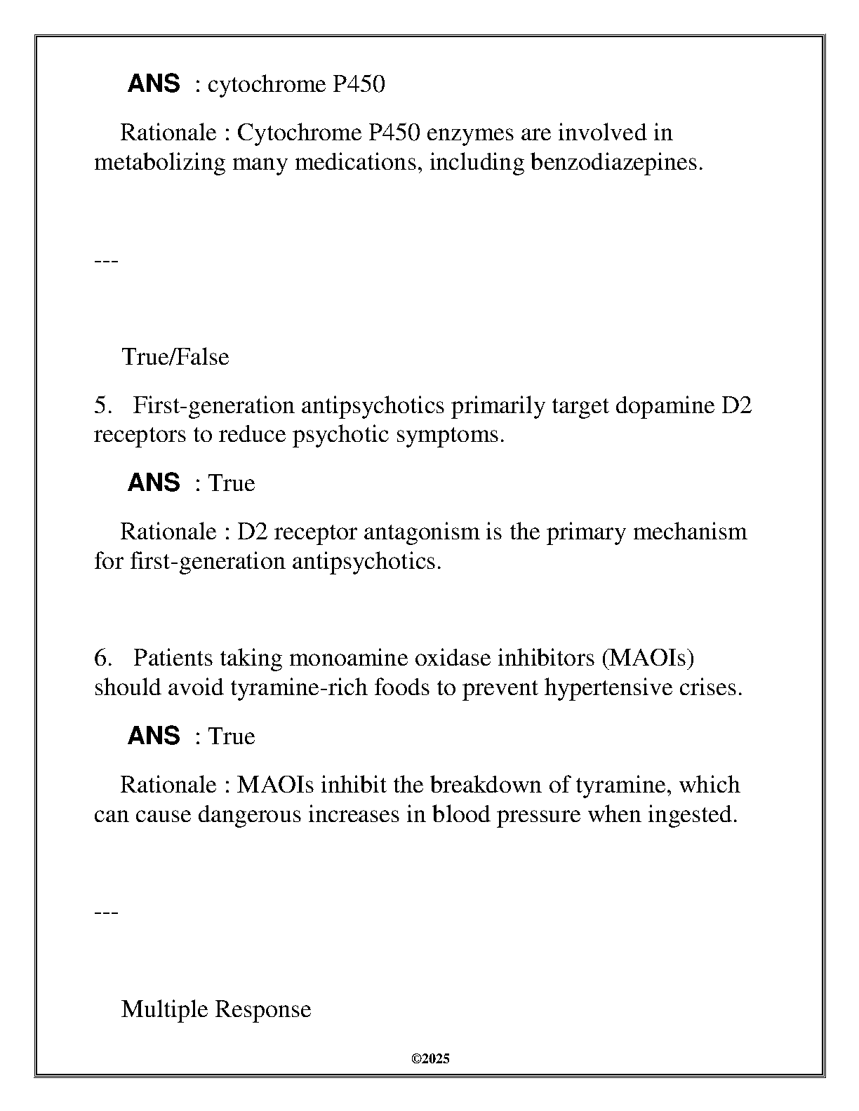 WGU NURS 6800 Advanced Pharmacology Exam Review 2025 IMG-3