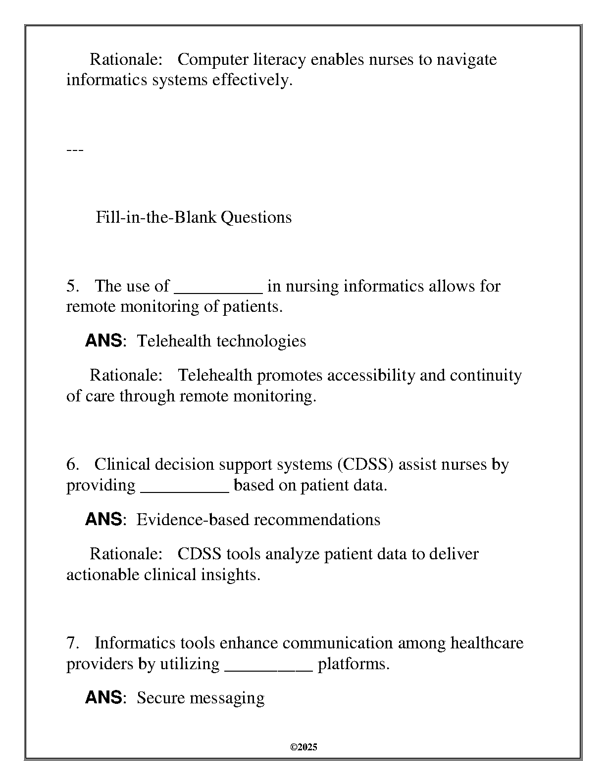 WGU NURS 5206 Informatics Exam Qs A's 2025 IMG-3