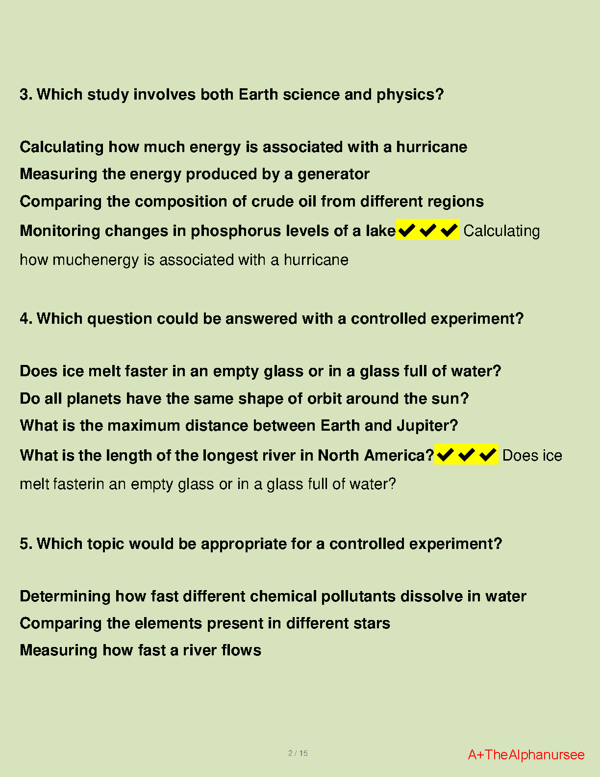 WGU C165 Integrated Physical Sciences Q&A 2024-2025 Guide
